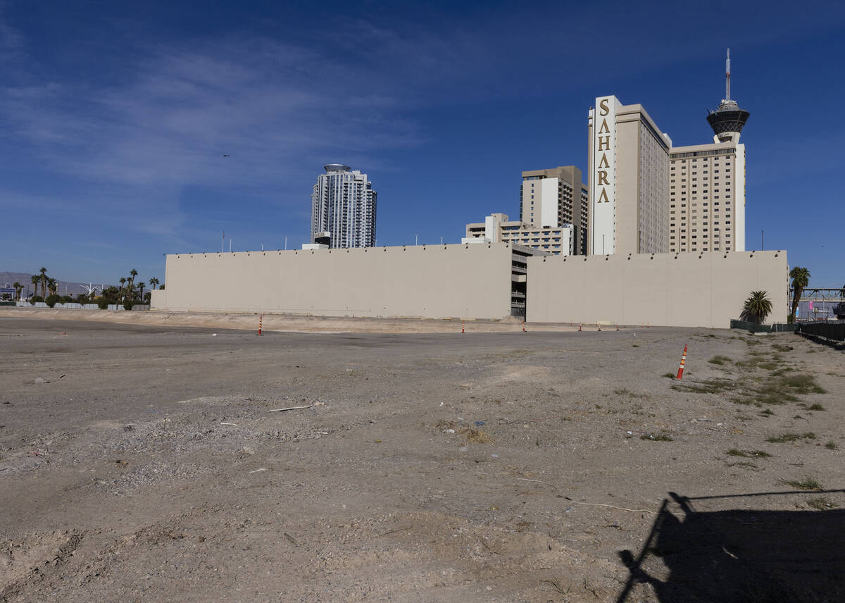 A vacant plot of land where ex-NBA player Jackie Robinson is planing to build an arena and a ho ...