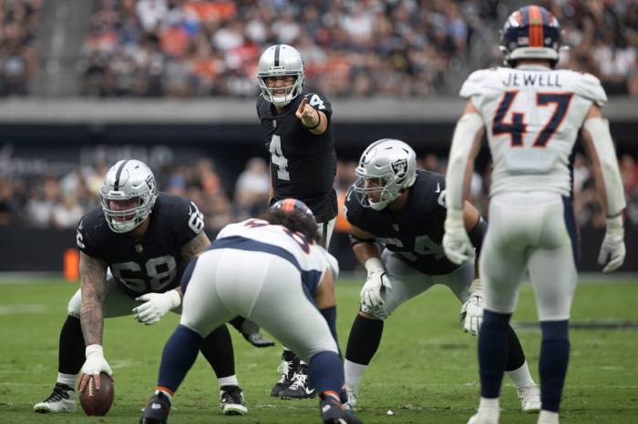 NFL Odds Week 1: Raiders vs Broncos Lines, Spreads, Betting Trends