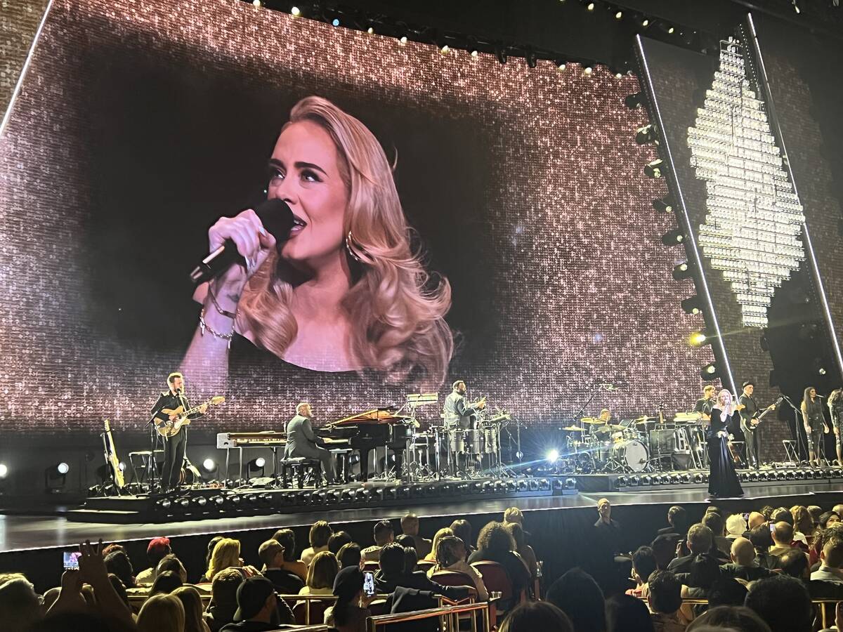 Adele opens Las Vegas Strip residency at Caesars Palace Kats