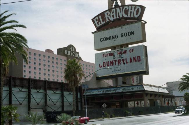The second Strip hotel known as El Rancho was in dire need of an upgrade while waiting to be re ...