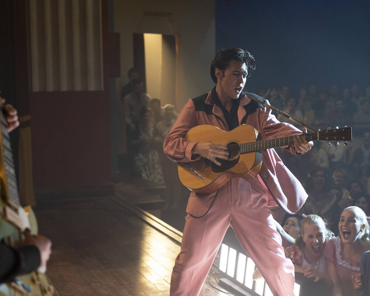 Austin Butler stars as Elvis Presley in "Elvis." (Courtesy Warner Bros. Pictures/TNS)