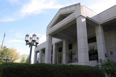 The Nevada Supreme Court in Carson City, Nev. is shown May 2, 2018. Nevada's Supreme Court just ...