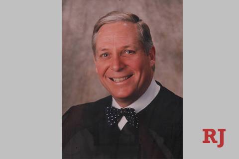 Former Review-Journal reporter and one-time Washoe County District Court Judge Brent T. Adams ( ...