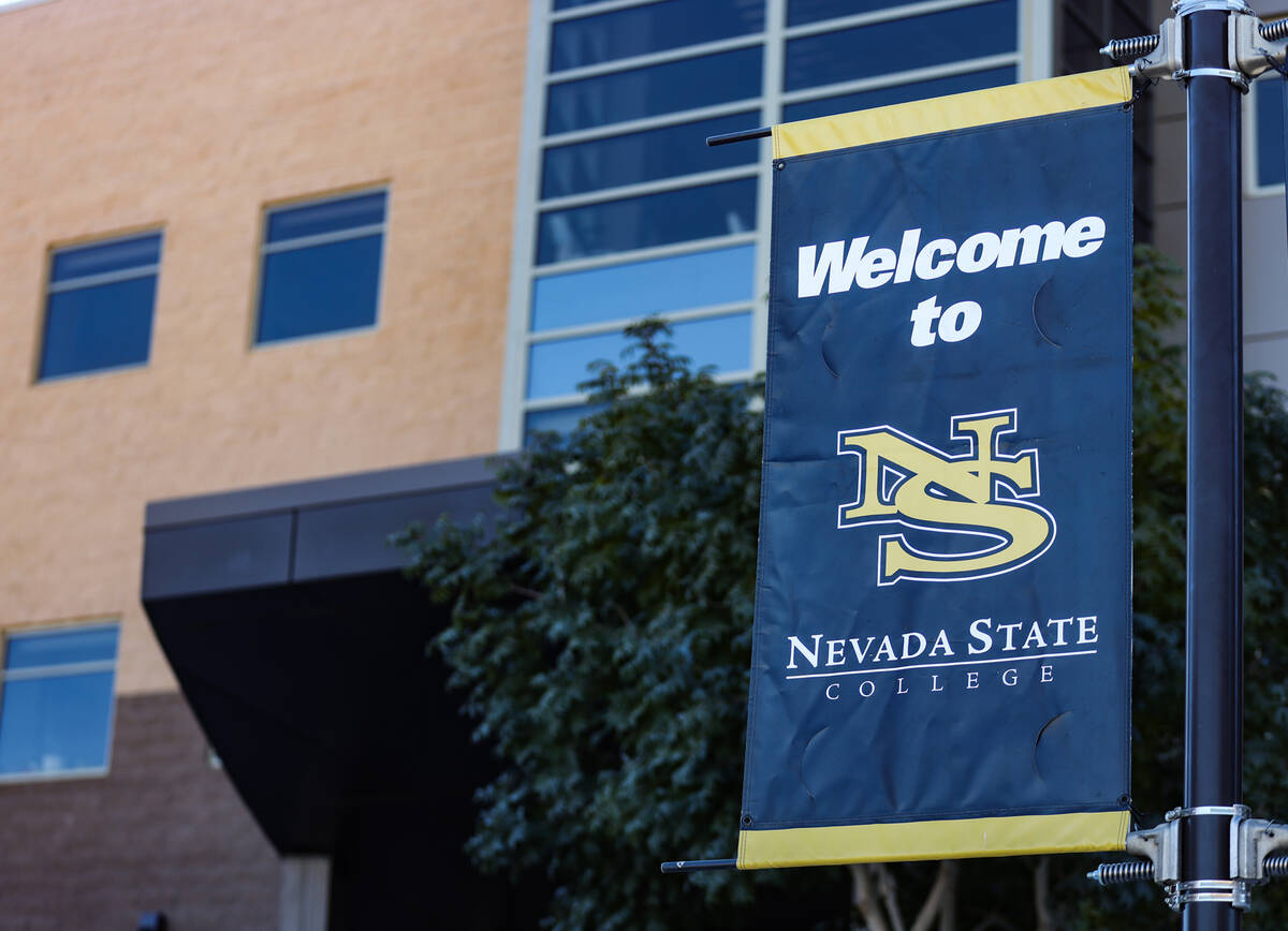 Nevada State College in Henderson on Tuesday, Nov. 29, 2022. (Rachel Aston/Las Vegas Review-Jou ...