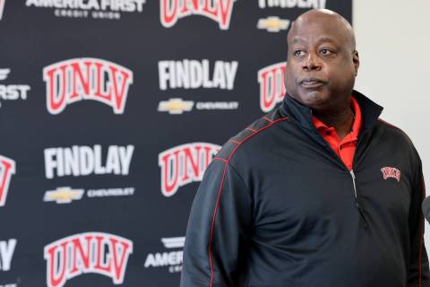 UNLV athletic director Erick Harper discusses the dismissal of football coach Marcus Arroyo on ...
