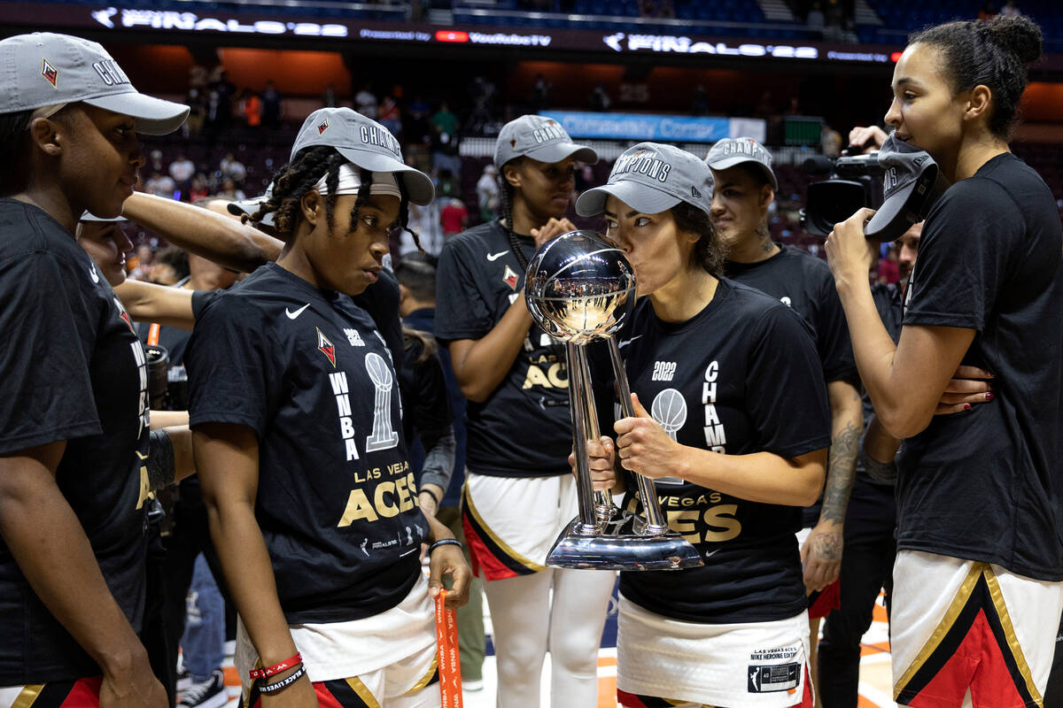 Las Vegas Aces Sportiqe Unisex 2023 WNBA Finals Champions