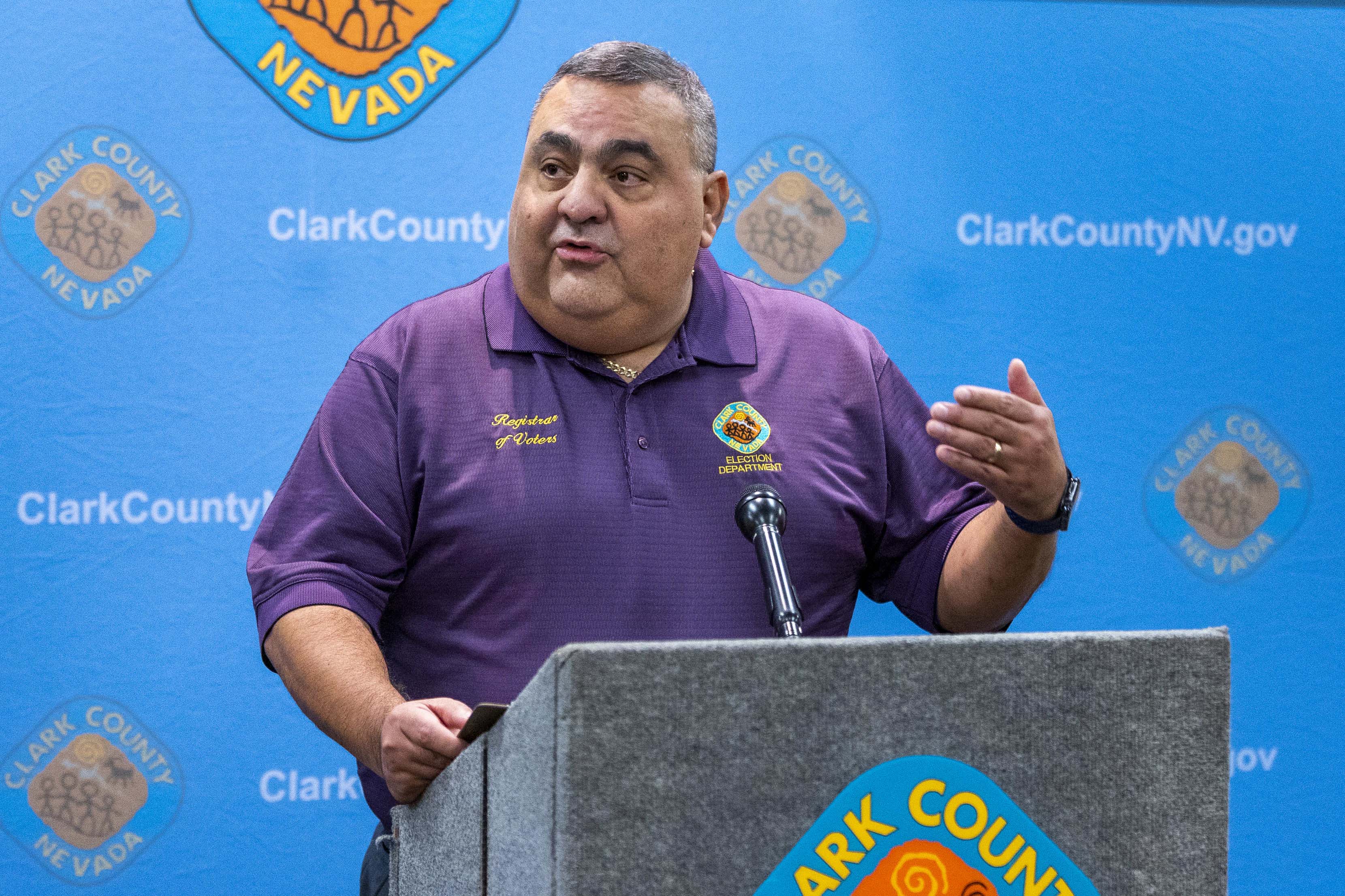 Penghitungan suara Clark County diharapkan selesai Sabtu