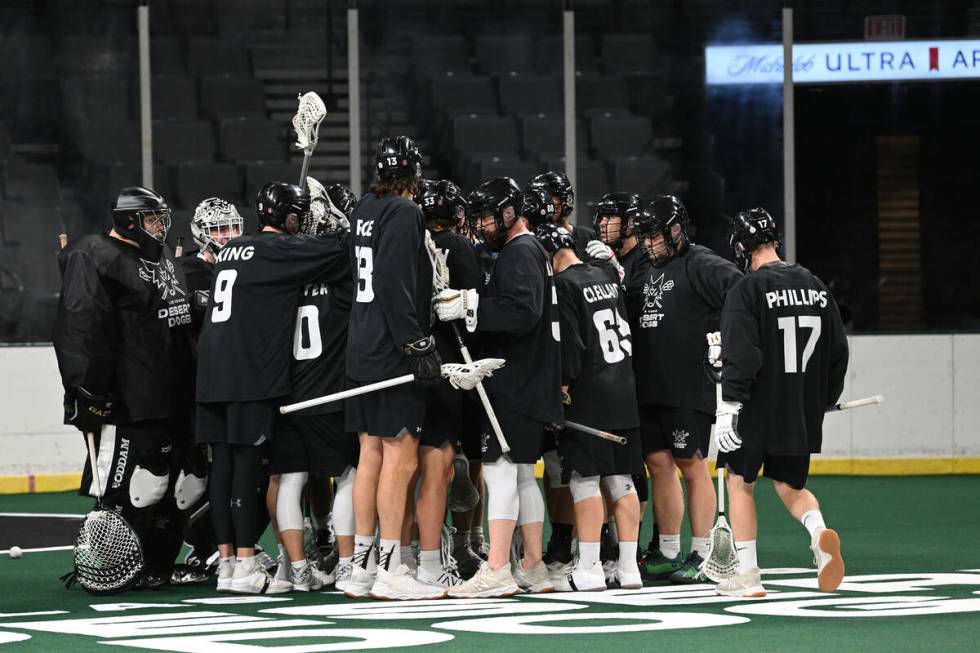 Las Vegas Desert Dogs mengalahkan Colorado Mammoth 12-9 di Michelob Ultra Arena pada Minggu, N...