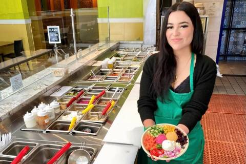Paymon's Fresh Express serves build-your-own salad bowls, rice bowls, pitas and wraps in the He ...