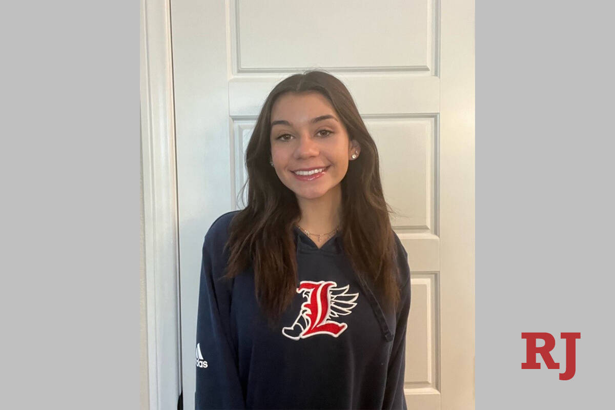 Liberty's Sienna Maisano is a member of the Nevada Preps All-Southern Nevada girls cross countr ...