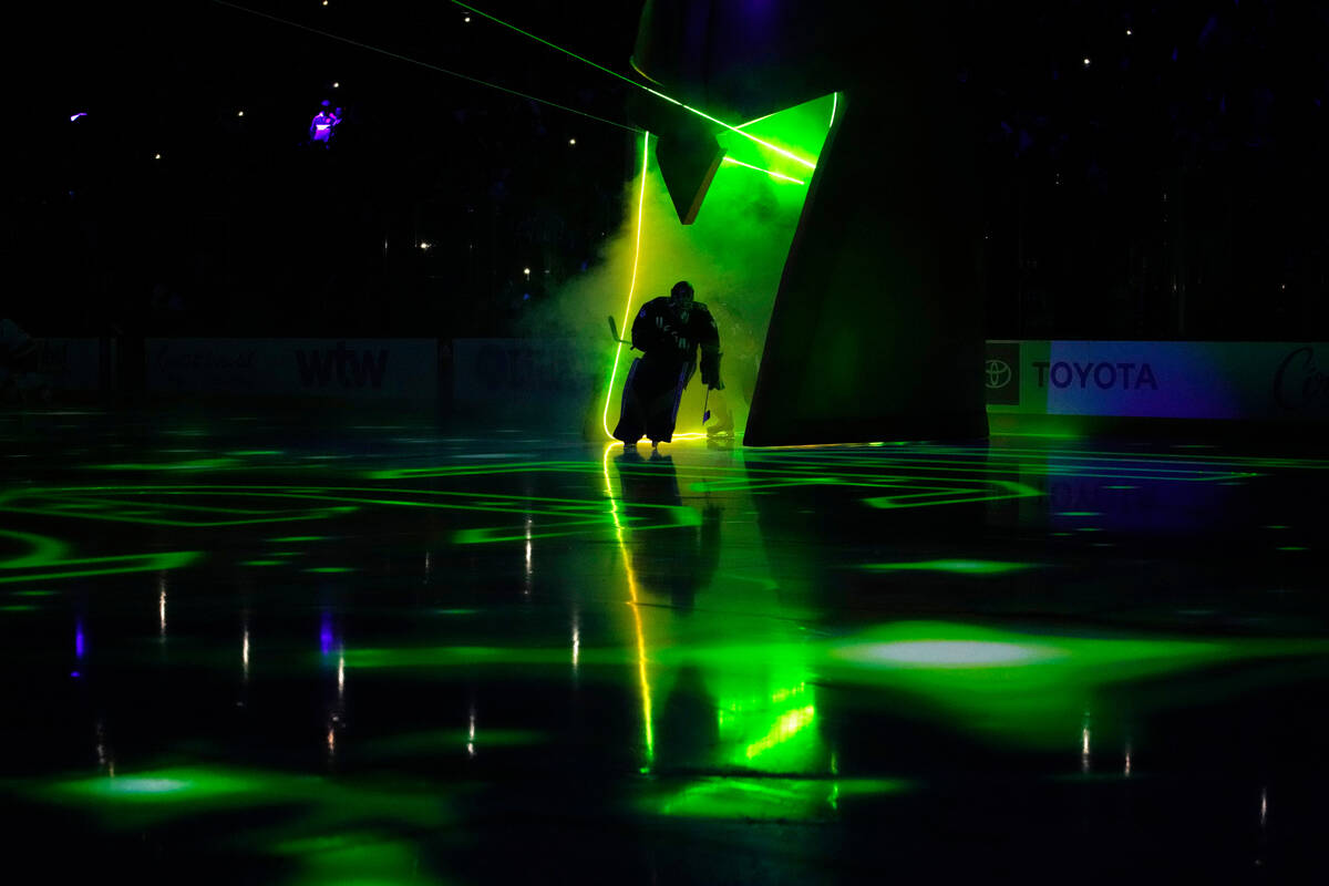Golden Knights' Nice Intro With Glow-in-the-Dark Jerseys Dazzled Fans, Then  Things Went Downhill As Canucks Blast VGK, 5-1, Before 18,004 Saturday -  LVSportsBiz