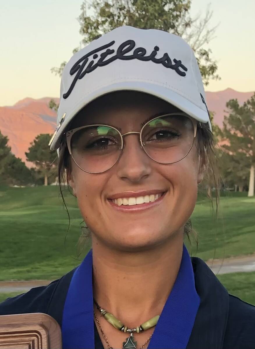 Coronado's Lilly DeNunzio is a member of the Nevada Preps All-Southern Nevada girls golf team.