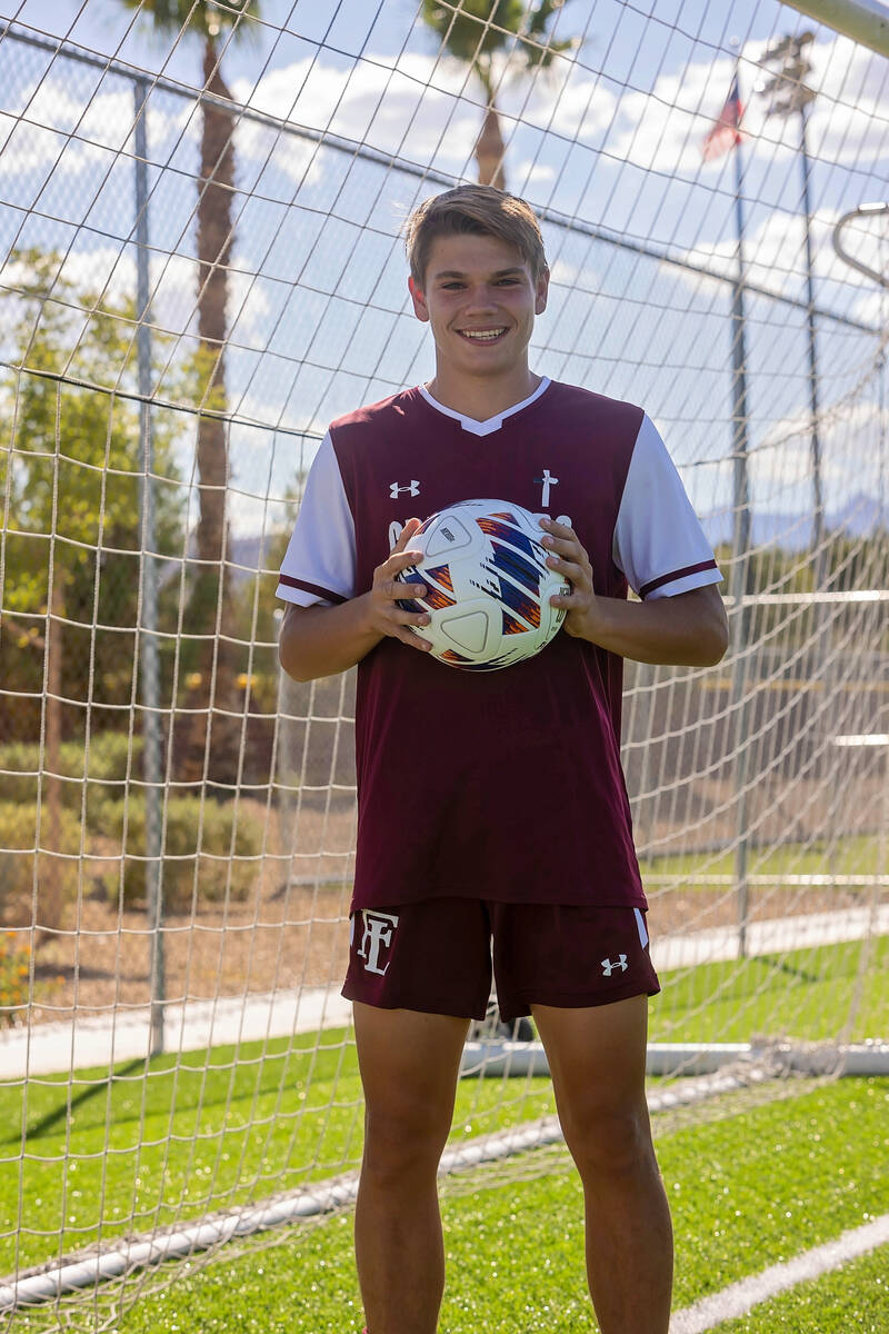 Faith Lutheran's Ethan Otto is a member of the Nevada Preps All-Southern Nevada boys soccer team.