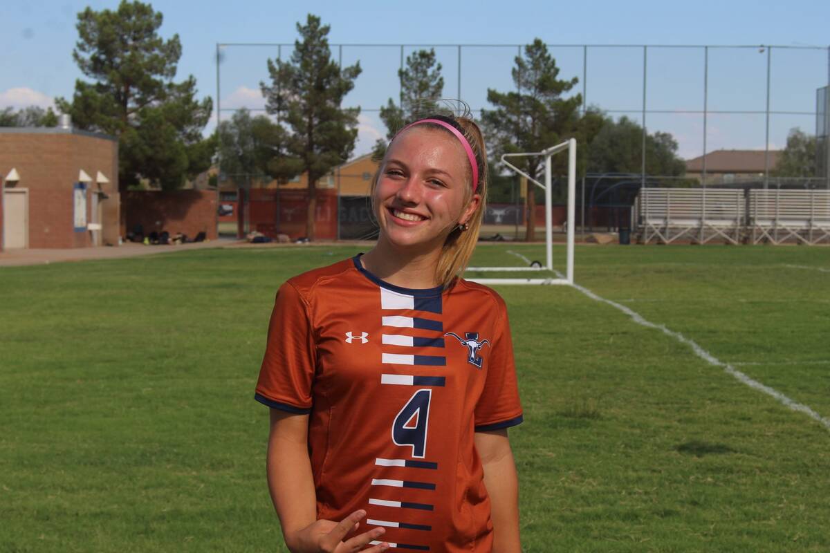 Legacy's Brylee Patterson is a member of the Nevada Preps All-Southern Nevada girls soccer team.