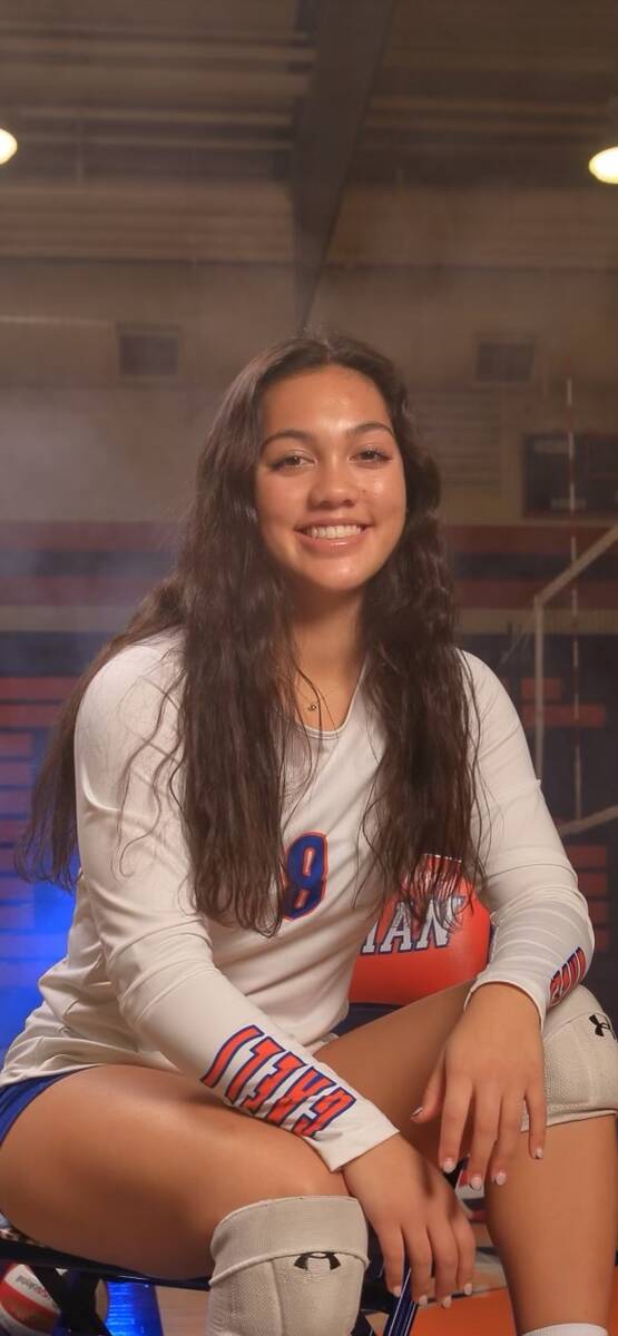 Bishop Gorman's Tatum Thompson is a member of the Nevada Preps All-Southern Nevada girls volley ...