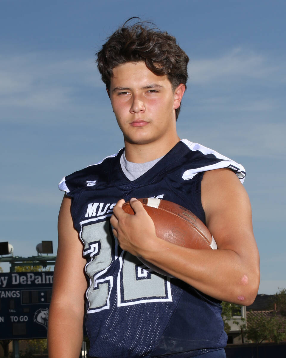Shadow Ridge's Diego Madrid is a member of the Nevada Preps All-Southern Nevada football team.