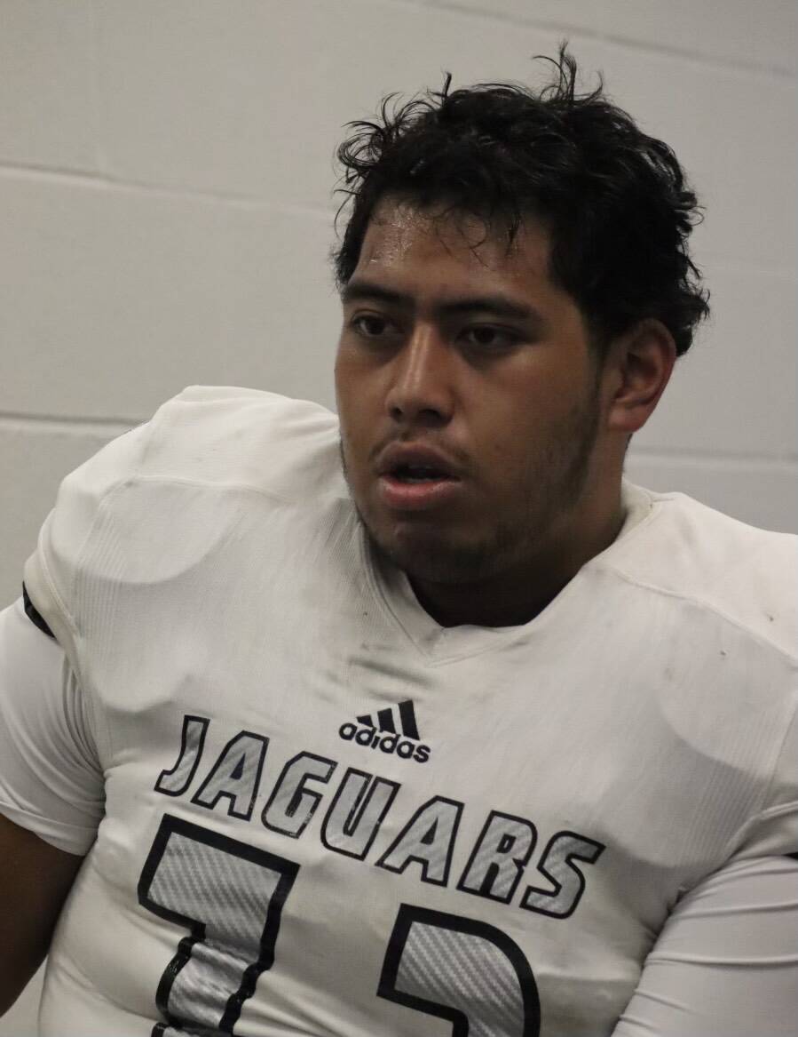 Desert Pines' David Poutasi is a member of the Nevada Preps All-Southern Nevada football team.