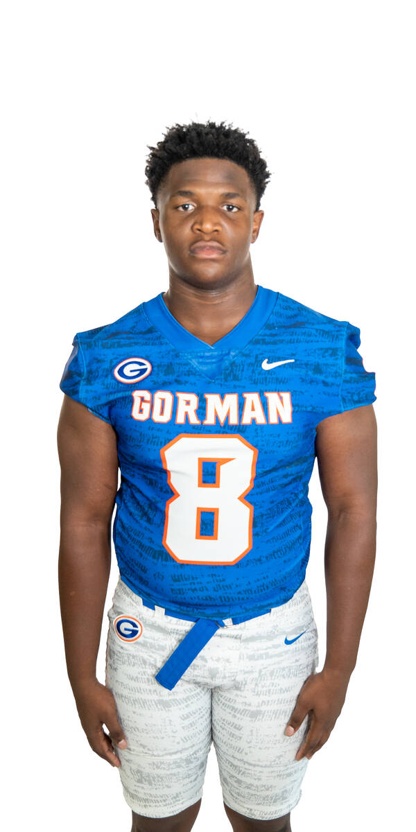 Bishop Gorman's Jayden House is a member of the Nevada Preps All-Southern Nevada football team.