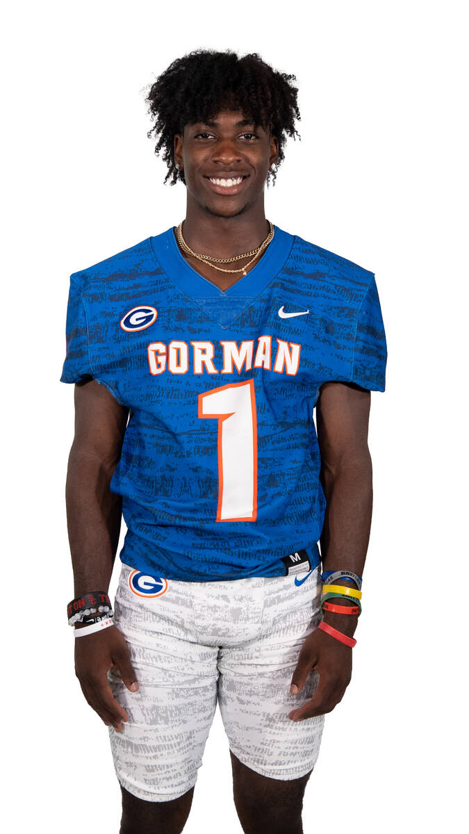 Bishop Gorman's Zachariah Branch is a member of the Nevada Preps All-Southern Nevada football team.