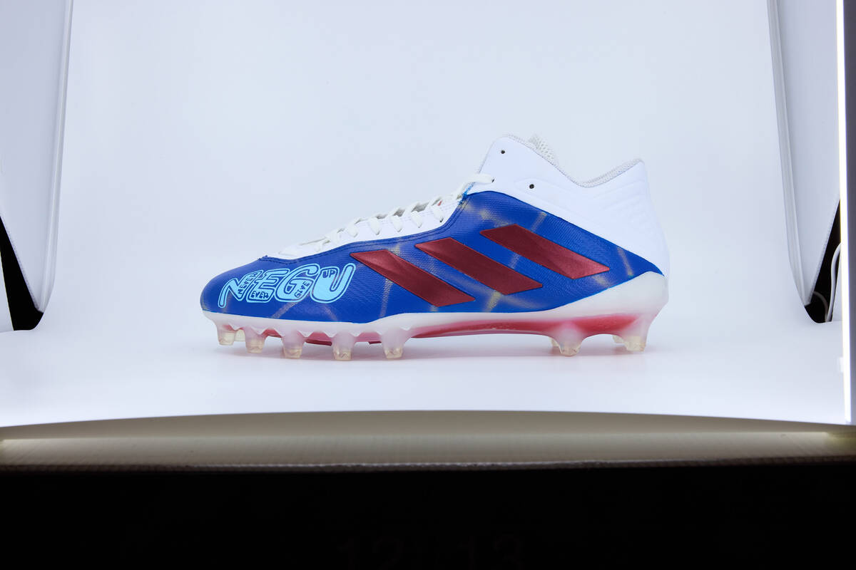 blue lv cleats