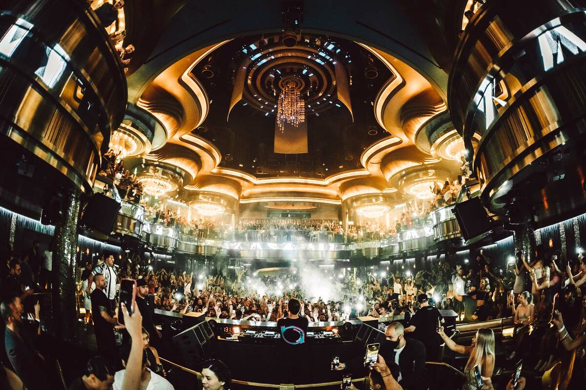 Omnia Nightclub at Caesars Palace. (Sammy Dean)