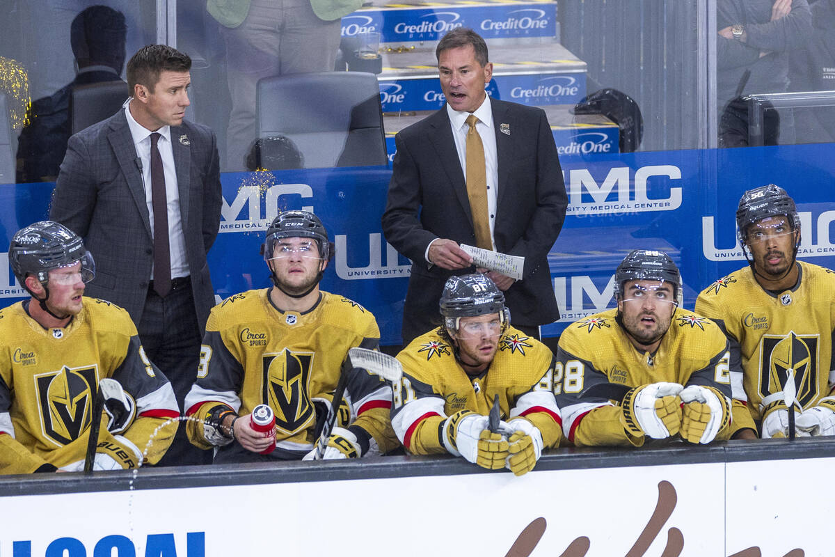Golden Knights' Bruce Cassidy returns to face Boston Bruins | Las Vegas  Review-Journal