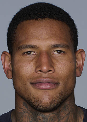 This is a 2022 photo of Darren Waller of the Las Vegas Raiders NFL football team. This image re ...