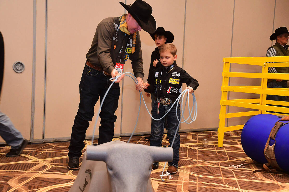 NFR Golden Circle of Champions gives kids with life-threatening diseases  special time | Las Vegas Review-Journal