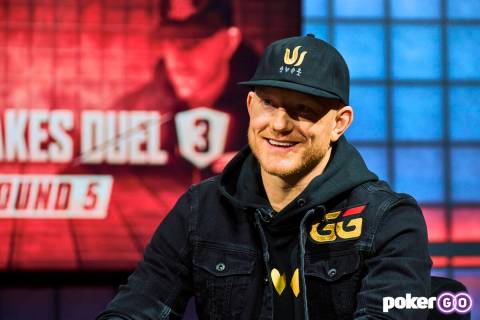 Jason Koon participates on "High Stakes Duel III" Round 5 on Wednesday, Dec. 7, 2022, at the Po ...
