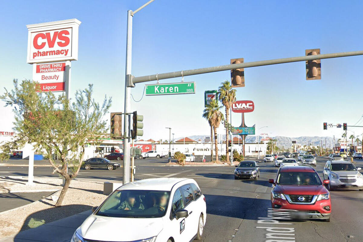 Karen Avenue between Maryland Parkway and Joe W. Brown Driver is set to be renamed Liberace Ave ...
