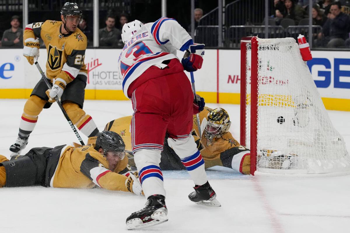 Golden Knights allow 4 goals in 3rd period, lose to Rangers | Golden ...