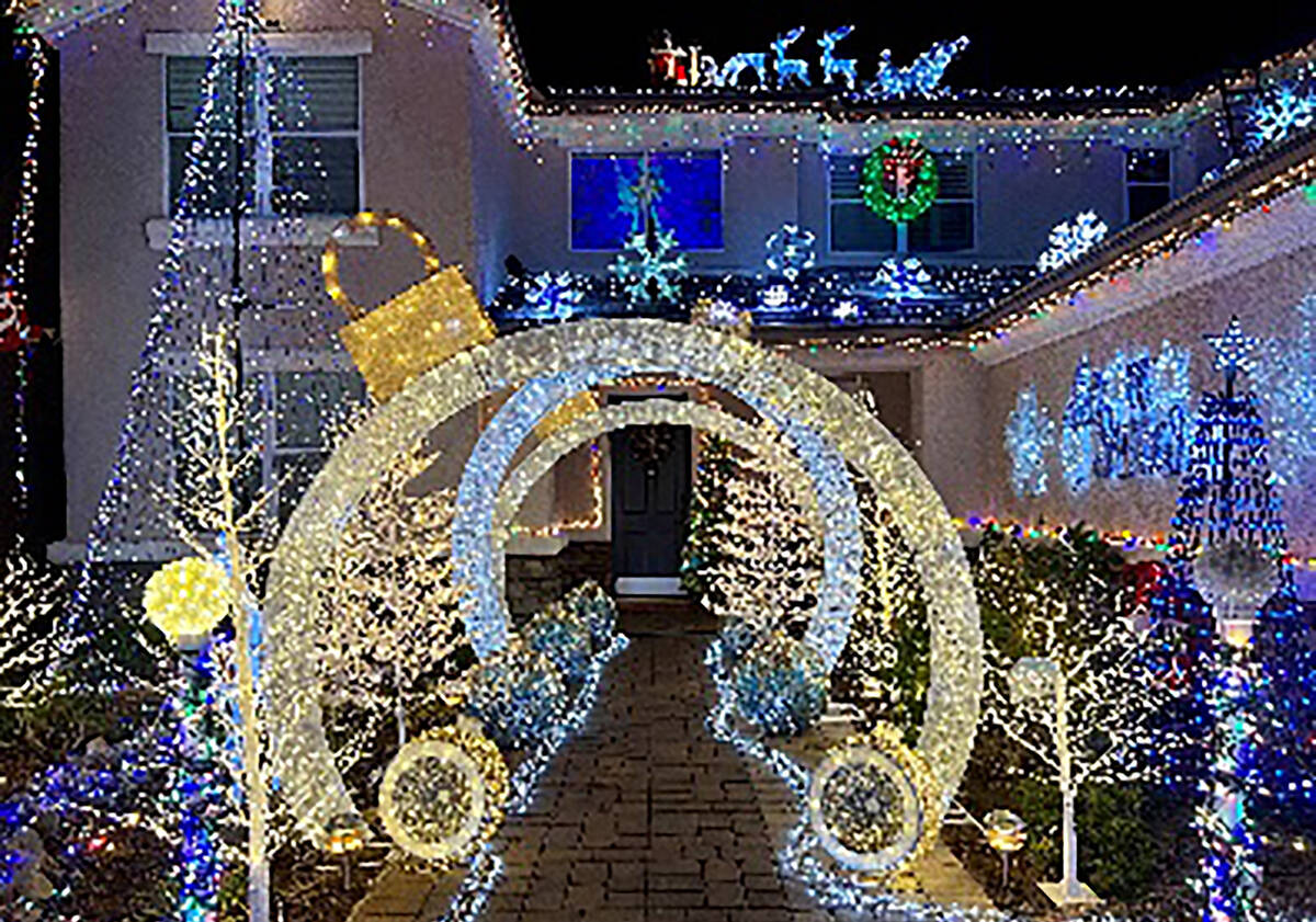 Las Vegas Christmas Lights Map returns Local
