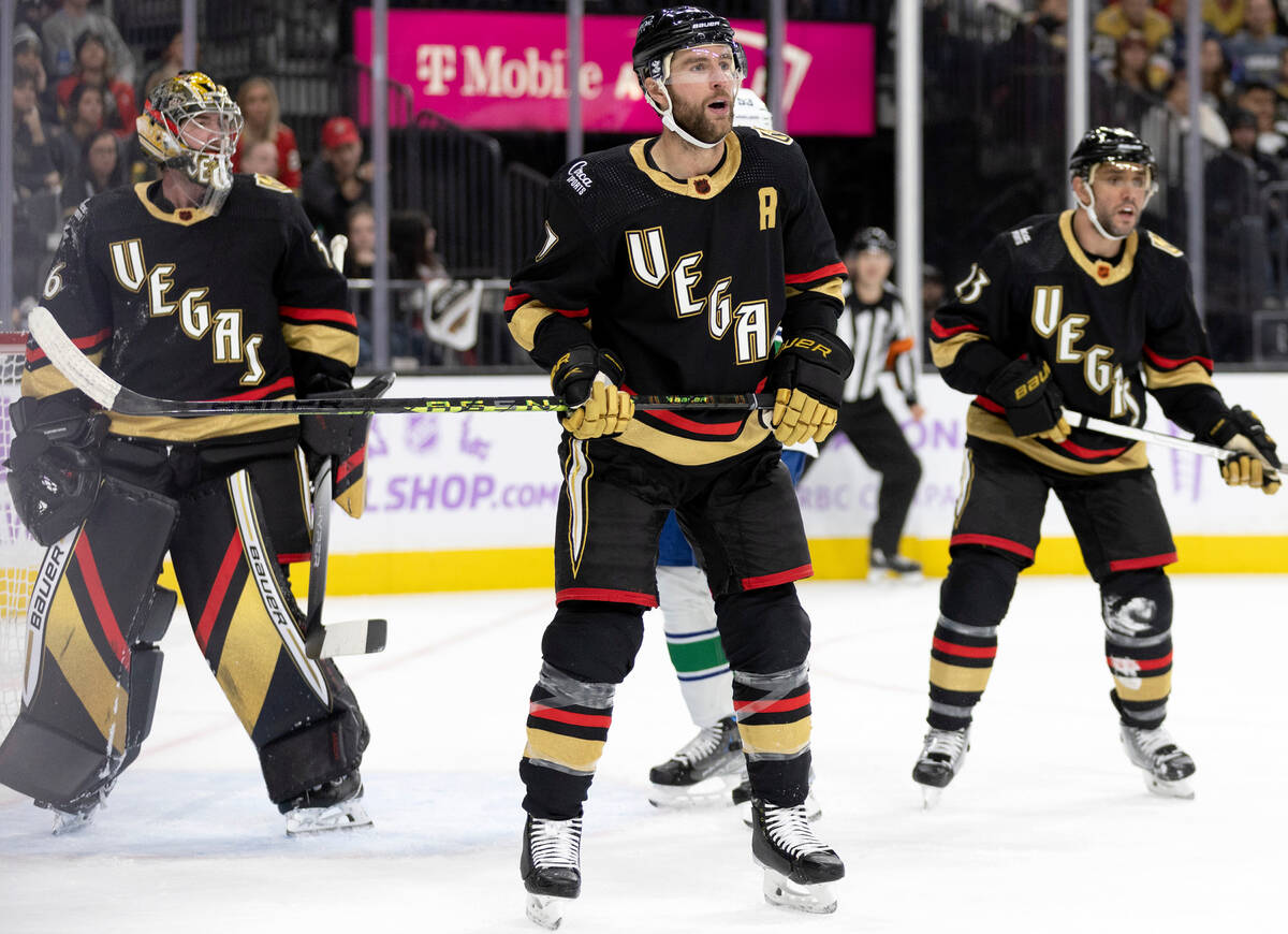 Golden Knights debut new black jerseys with glow-in-the-dark lettering