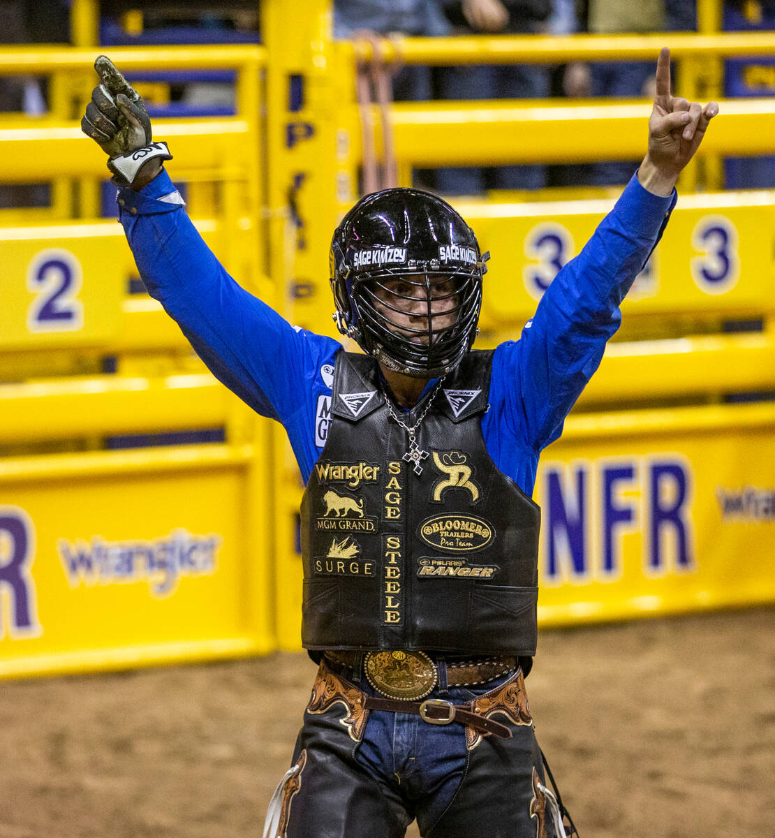 NFR 2022 Injured bull rider sits after 8 straight NFRs National