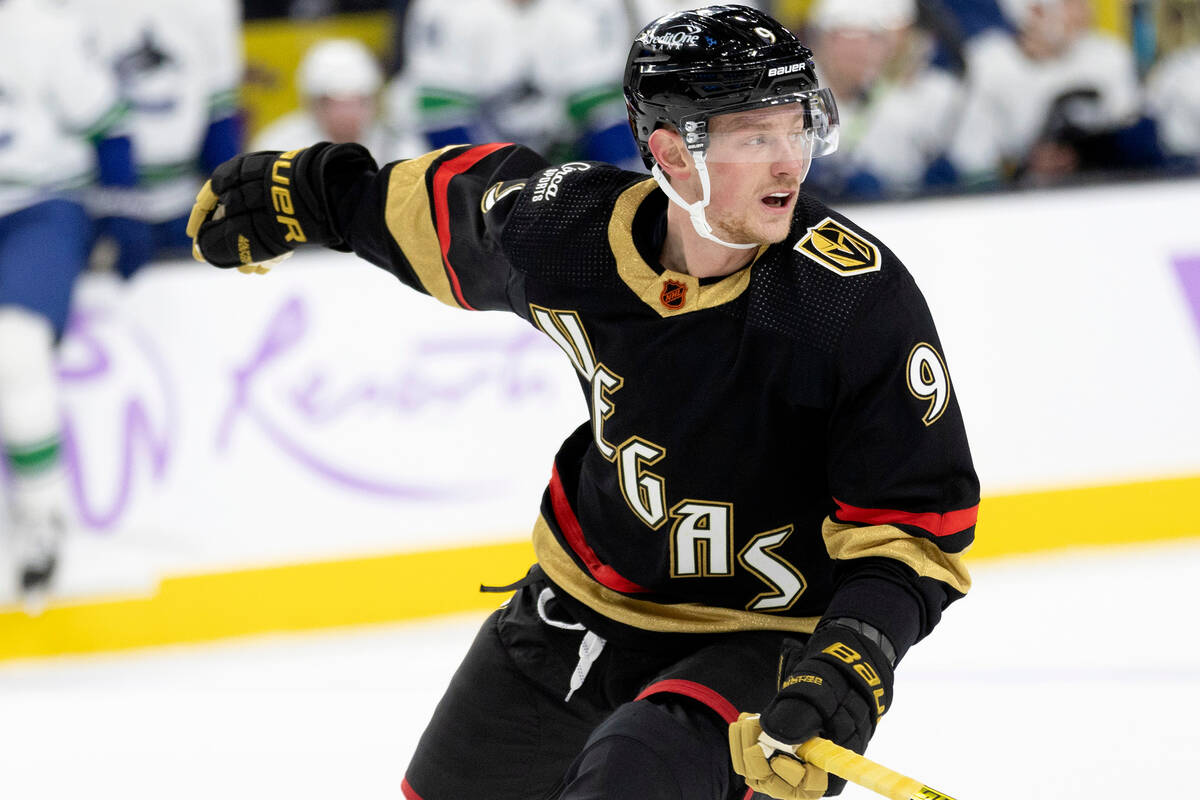 Golden Knights' Eichel quiets crowd in 2nd visit to Buffalo