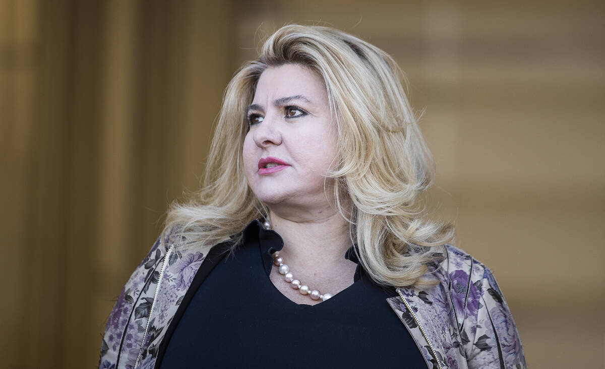 Former Las Vegas City Councilwoman Michele Fiore has applied to fill a vacant seat in Pahrump J ...