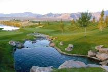 Mountain Falls master-planned community in Pahrump features an 18-hole golf course, restaurant, ...