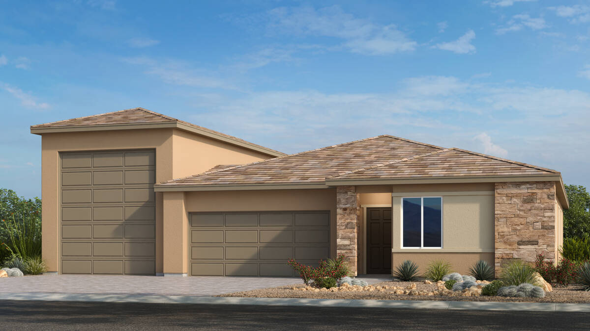In Paradiso, homebuyers can choose from a selection of three one-story home plans ranging from ...