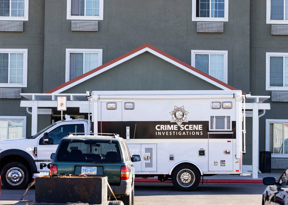 Las Vegas police is investigating after two men were killed during a battle over a semi-automa ...