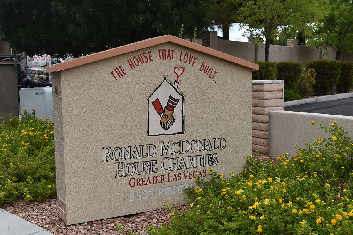Ronald McDonald House Charities of Greater Las Vegas. (Karina Múñiz)