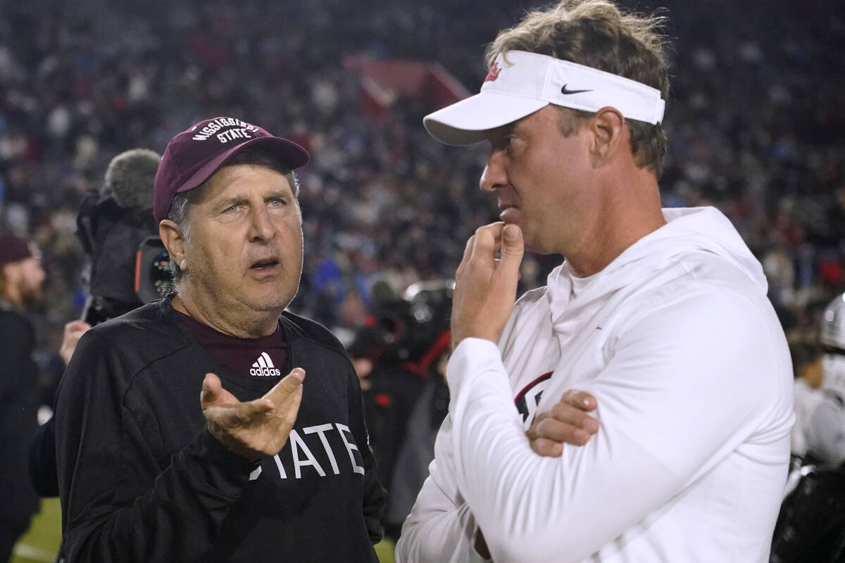 Mississippi State football coach Mike Leach dies at 61 | Las Vegas  Review-Journal