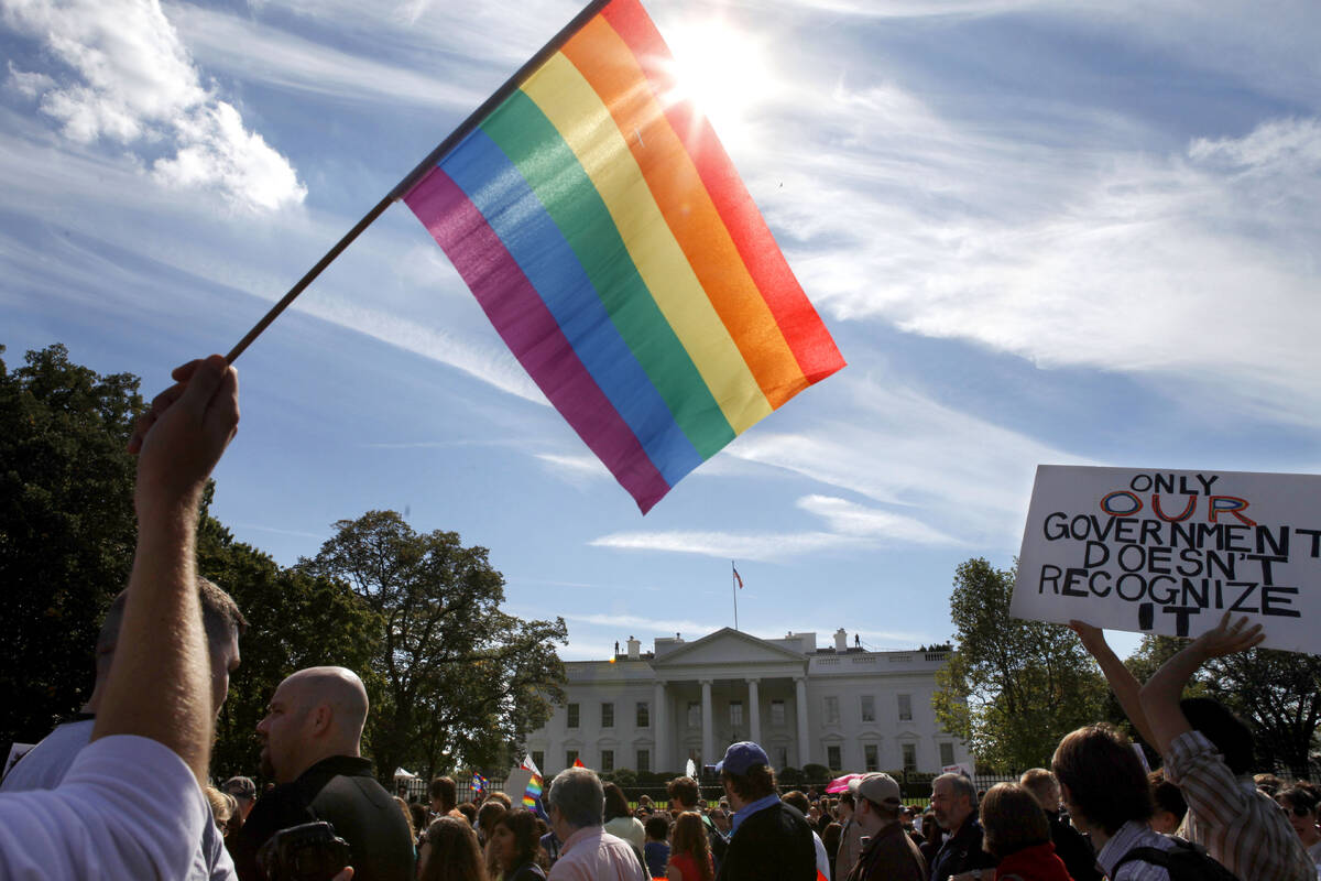 Gay rights sign