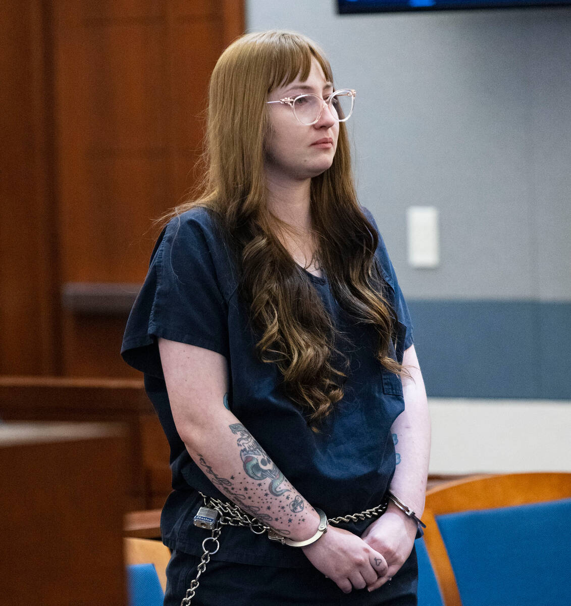 Lauren Courtney, who pleaded guilty to a murder charge in the death of a 5-year-old boy she was ...