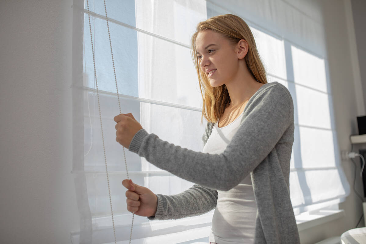 Open up the blinds, sunshades or curtains to get natural sunlight into the home early in the da ...