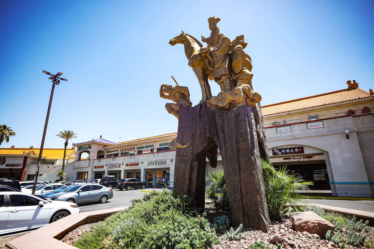 Chinatown Plaza in Las Vegas, Monday, June 27, 2022. (Rachel Aston/Las Vegas Review-Journal) @r ...