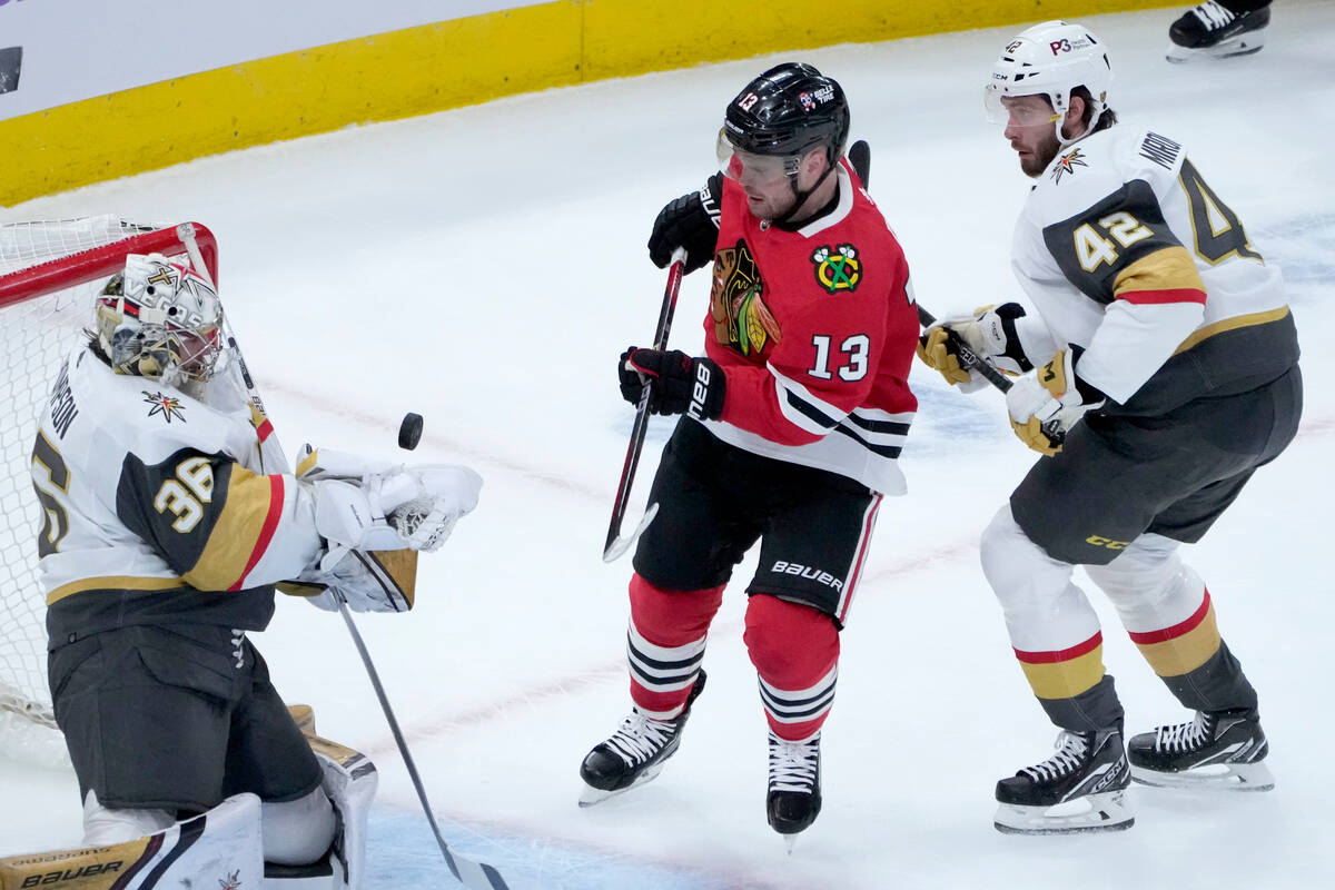 Golden Knights sweep road trip with win against Chicago Blackhawks Las Vegas Review-Journal