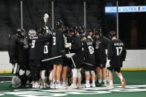 The Las Vegas Desert Dogs defeat the Colorado Mammoth 12-9 in an exhibition game at Michelob Ul ...