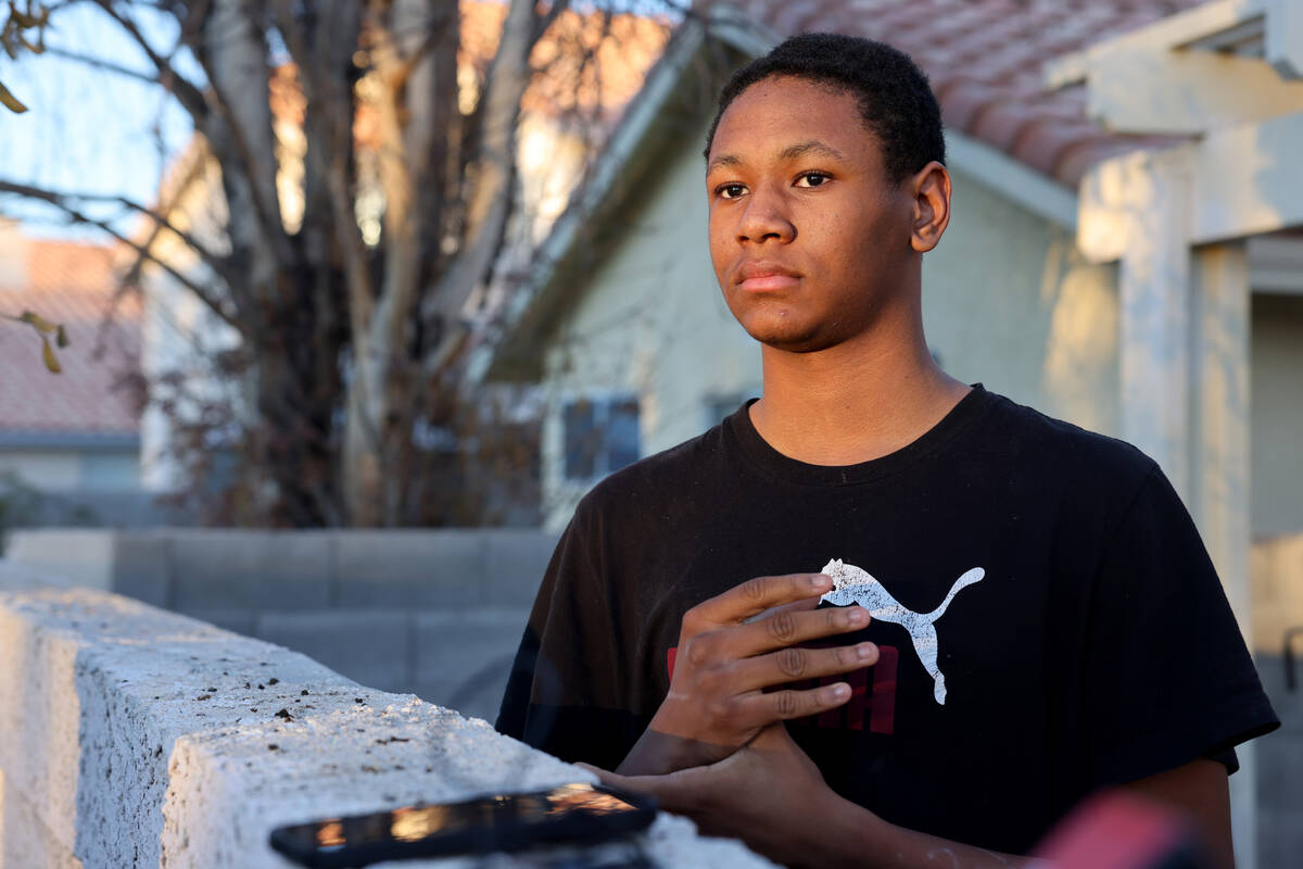 Kristian Rogers 14, who jumped over his backyard wall to help victims of a deadly crash in the ...
