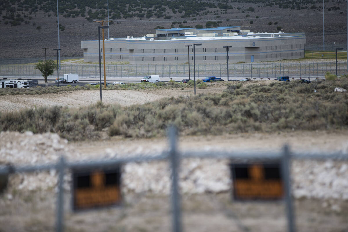 A view of Ely State Prison on July 10, 2018. (Chase Stevens Las Vegas Review-Journal) @cssteven ...