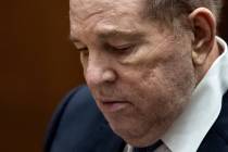 Former film producer Harvey Weinstein appears in court at the Clara Shortridge Foltz Criminal J ...